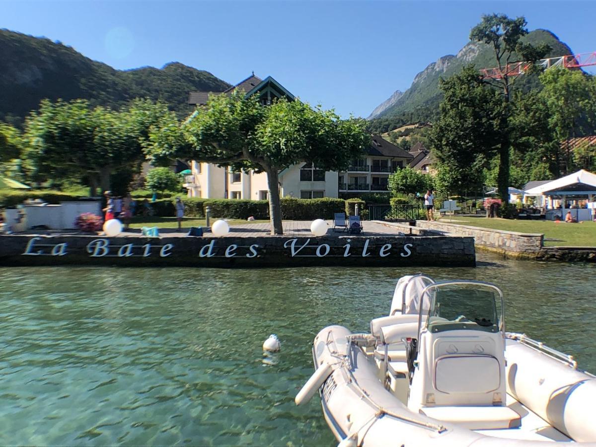Studio Les Pieds Dans L'Eau Au Bord Du Lac D'Annecy Duingt Εξωτερικό φωτογραφία