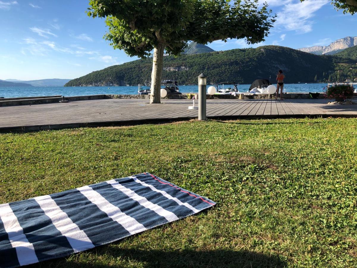 Studio Les Pieds Dans L'Eau Au Bord Du Lac D'Annecy Duingt Εξωτερικό φωτογραφία