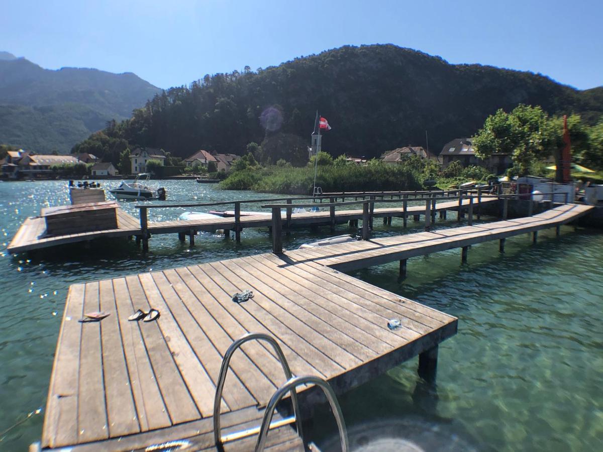 Studio Les Pieds Dans L'Eau Au Bord Du Lac D'Annecy Duingt Εξωτερικό φωτογραφία