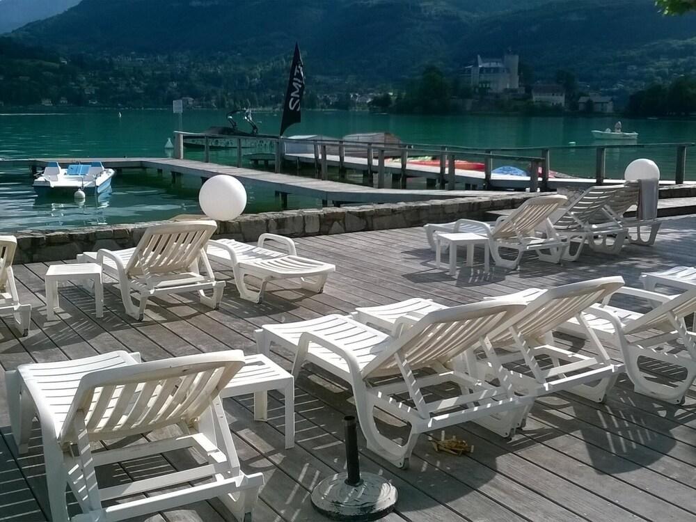 Studio Les Pieds Dans L'Eau Au Bord Du Lac D'Annecy Duingt Εξωτερικό φωτογραφία