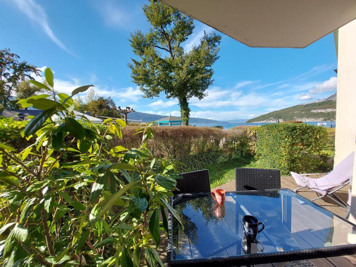 Studio Les Pieds Dans L'Eau Au Bord Du Lac D'Annecy Duingt Εξωτερικό φωτογραφία