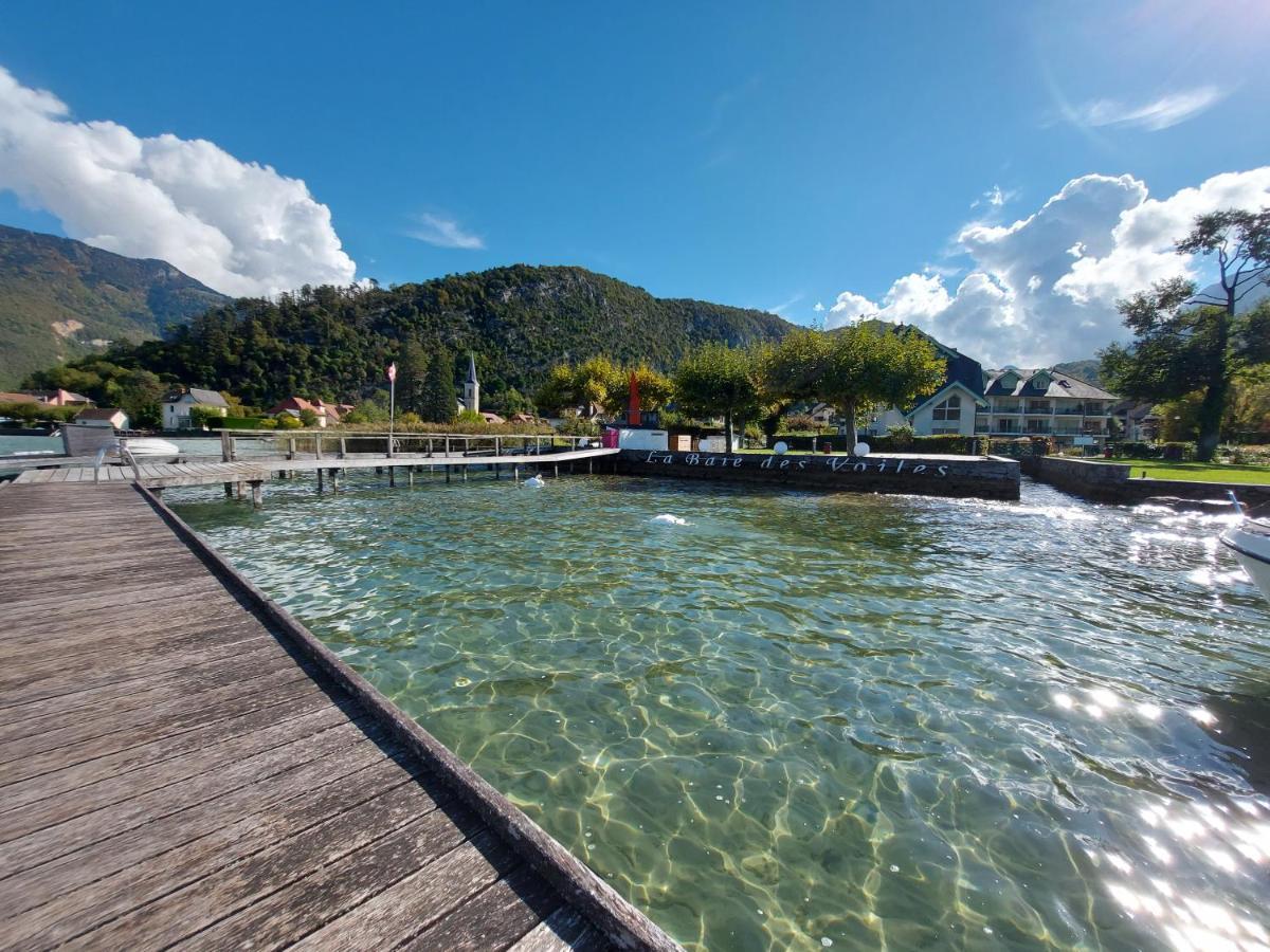 Studio Les Pieds Dans L'Eau Au Bord Du Lac D'Annecy Duingt Εξωτερικό φωτογραφία