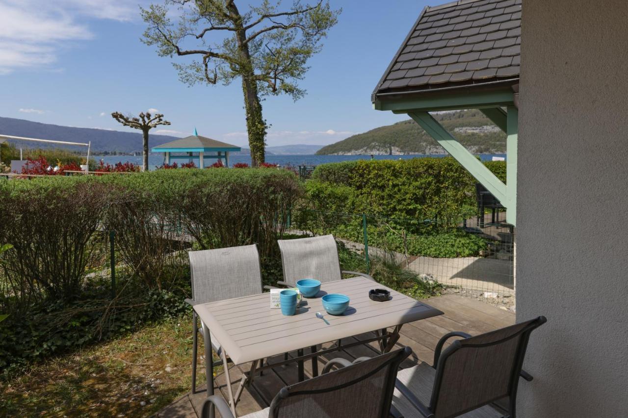 Studio Les Pieds Dans L'Eau Au Bord Du Lac D'Annecy Duingt Εξωτερικό φωτογραφία