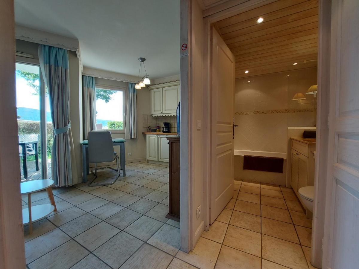 Studio Les Pieds Dans L'Eau Au Bord Du Lac D'Annecy Duingt Εξωτερικό φωτογραφία
