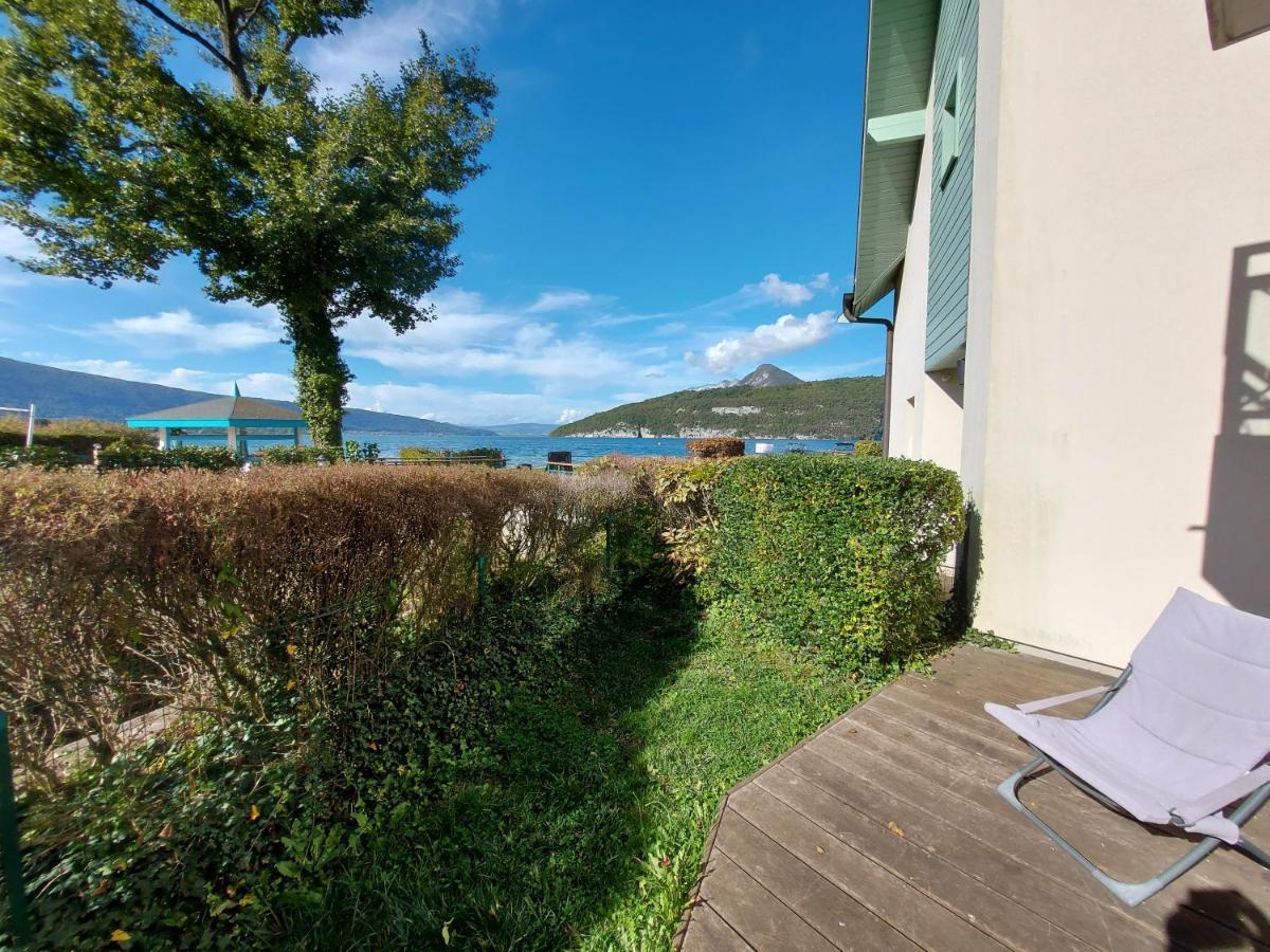 Studio Les Pieds Dans L'Eau Au Bord Du Lac D'Annecy Duingt Εξωτερικό φωτογραφία