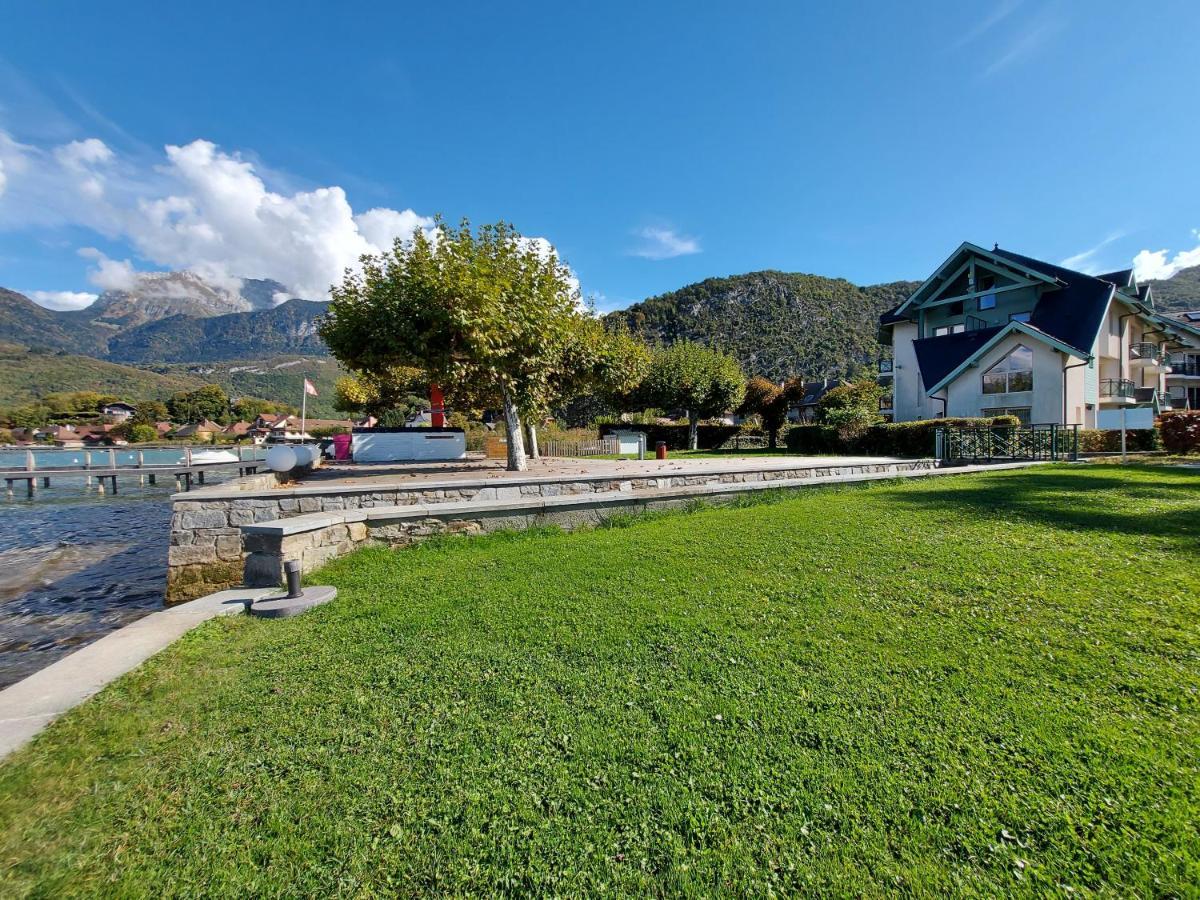 Studio Les Pieds Dans L'Eau Au Bord Du Lac D'Annecy Duingt Εξωτερικό φωτογραφία