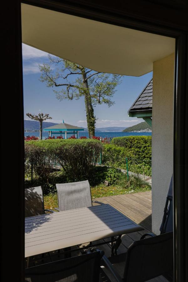 Studio Les Pieds Dans L'Eau Au Bord Du Lac D'Annecy Duingt Εξωτερικό φωτογραφία