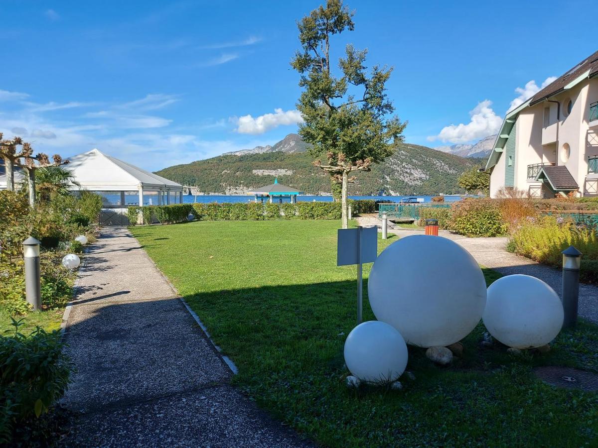 Studio Les Pieds Dans L'Eau Au Bord Du Lac D'Annecy Duingt Εξωτερικό φωτογραφία