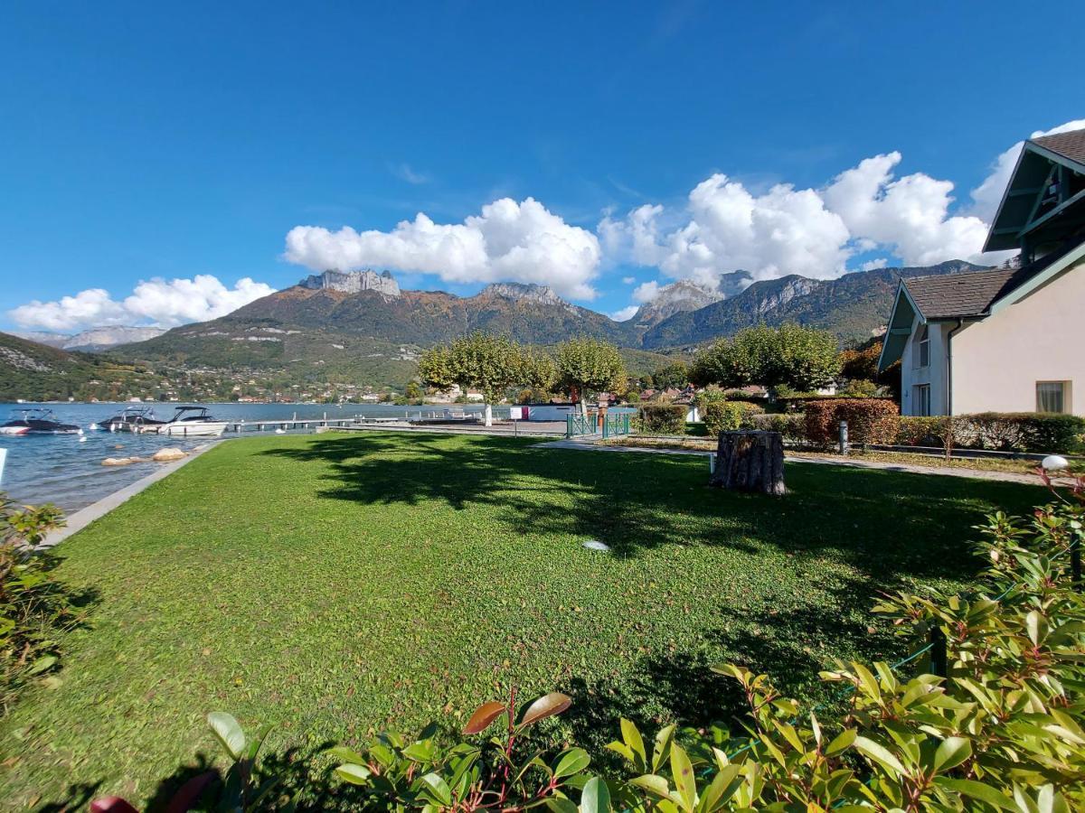 Studio Les Pieds Dans L'Eau Au Bord Du Lac D'Annecy Duingt Εξωτερικό φωτογραφία