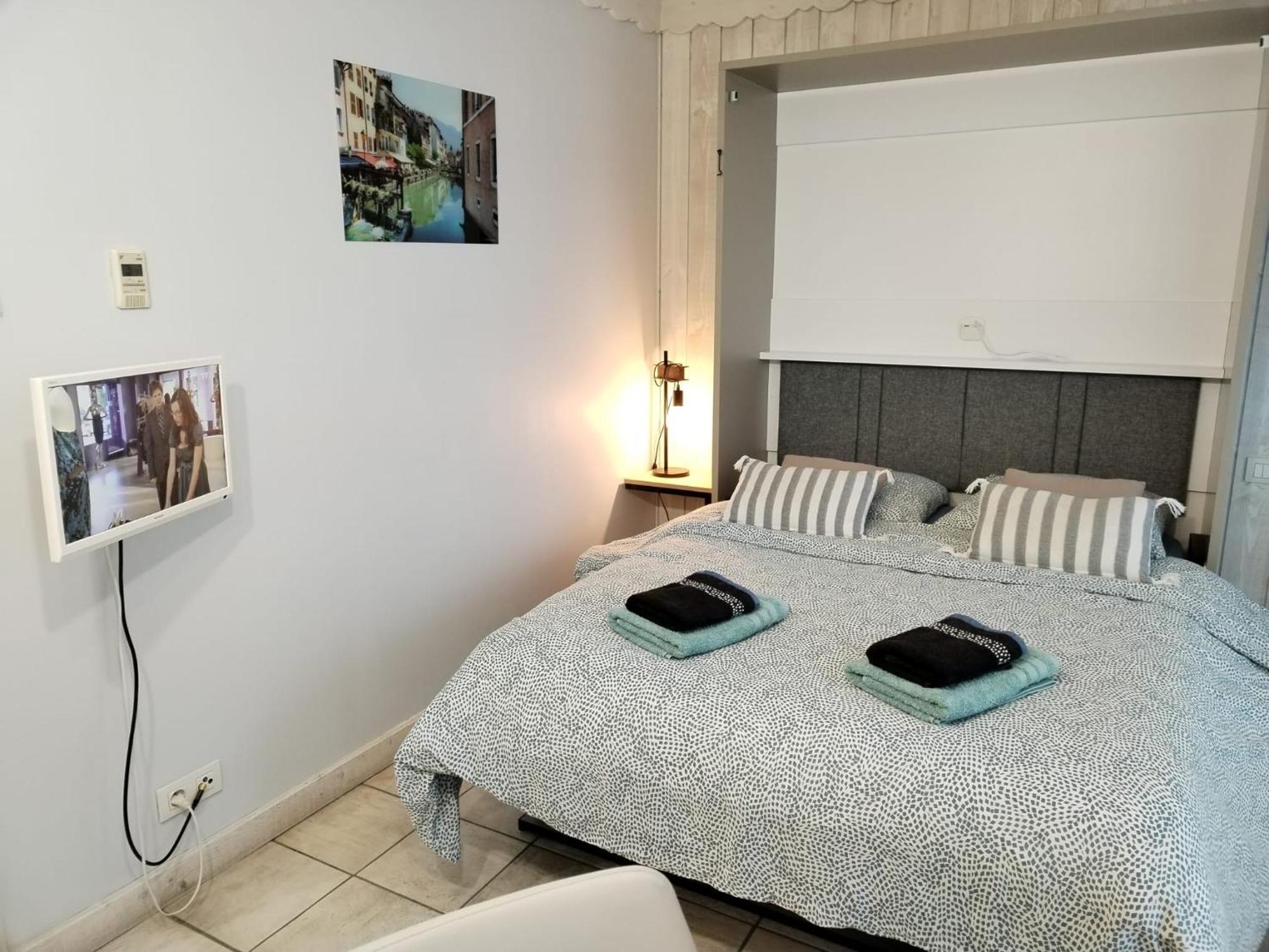 Studio Les Pieds Dans L'Eau Au Bord Du Lac D'Annecy Duingt Εξωτερικό φωτογραφία