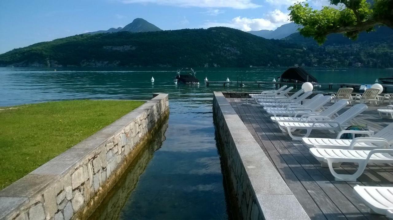 Studio Les Pieds Dans L'Eau Au Bord Du Lac D'Annecy Duingt Εξωτερικό φωτογραφία