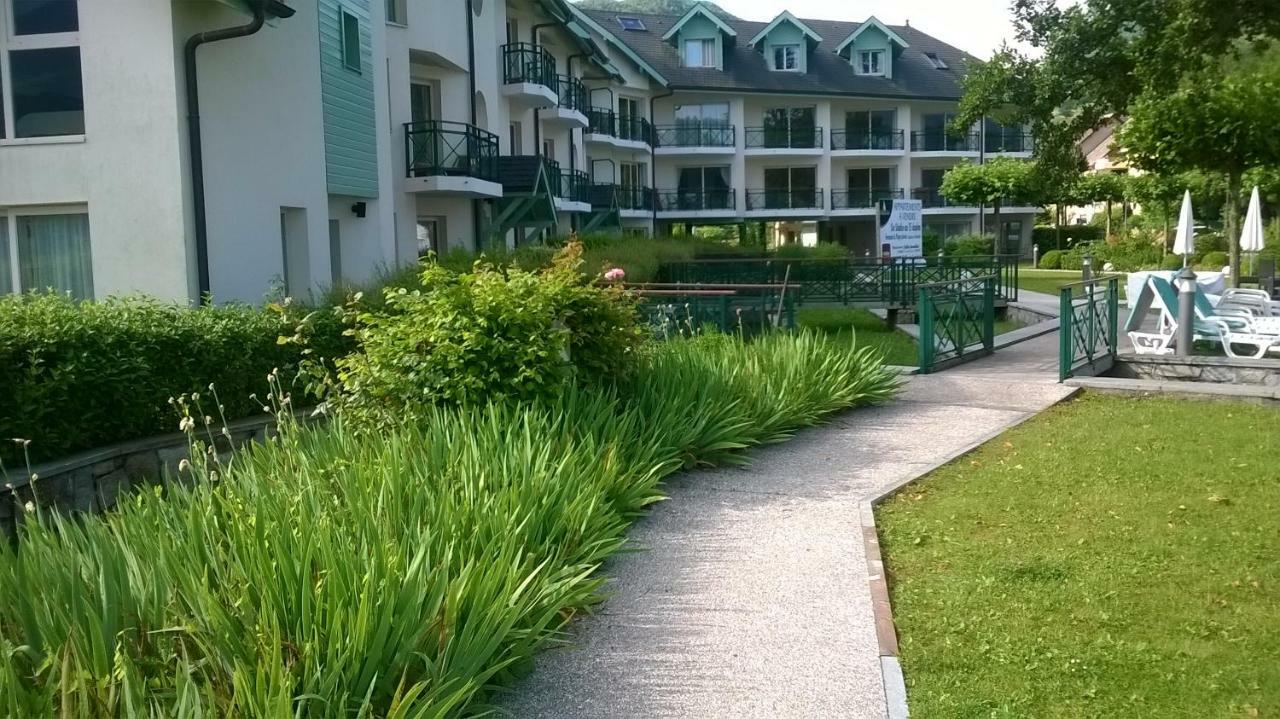 Studio Les Pieds Dans L'Eau Au Bord Du Lac D'Annecy Duingt Εξωτερικό φωτογραφία
